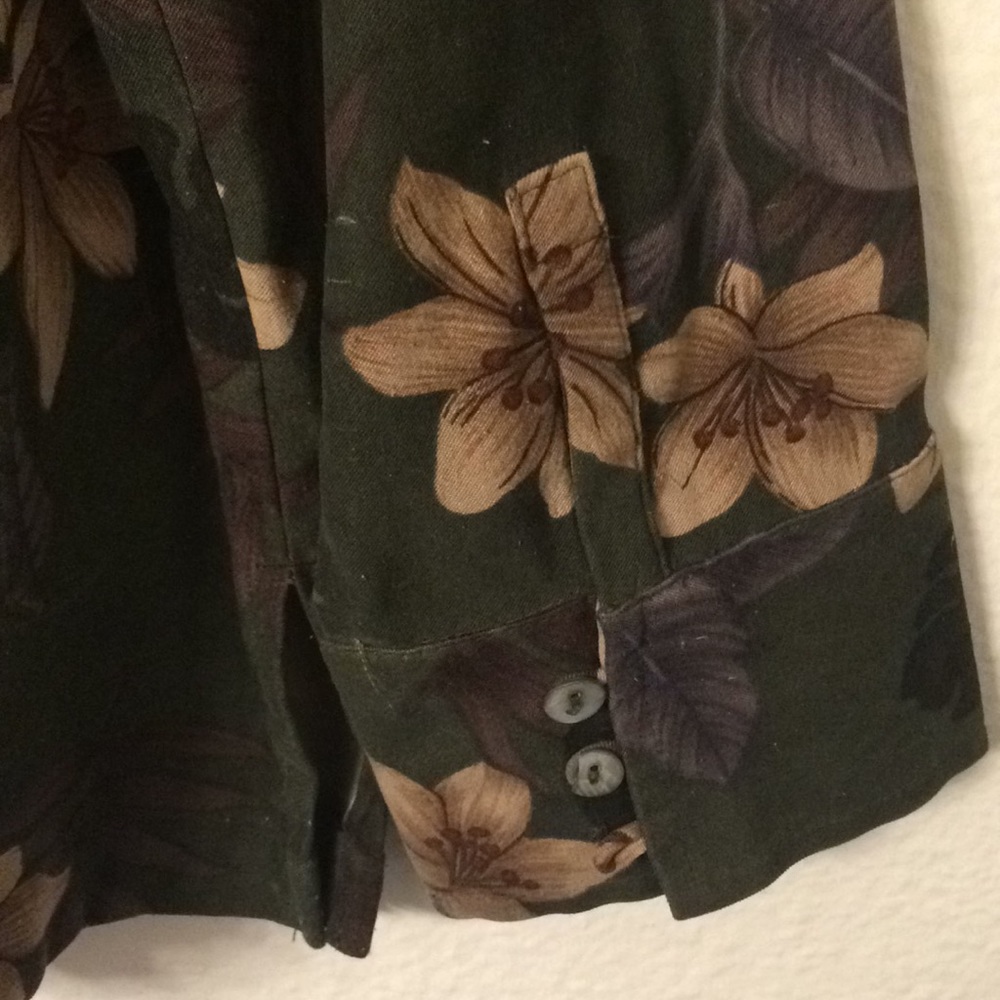 La cabana woman- all night long floral top blouse - Picture 5 of 6